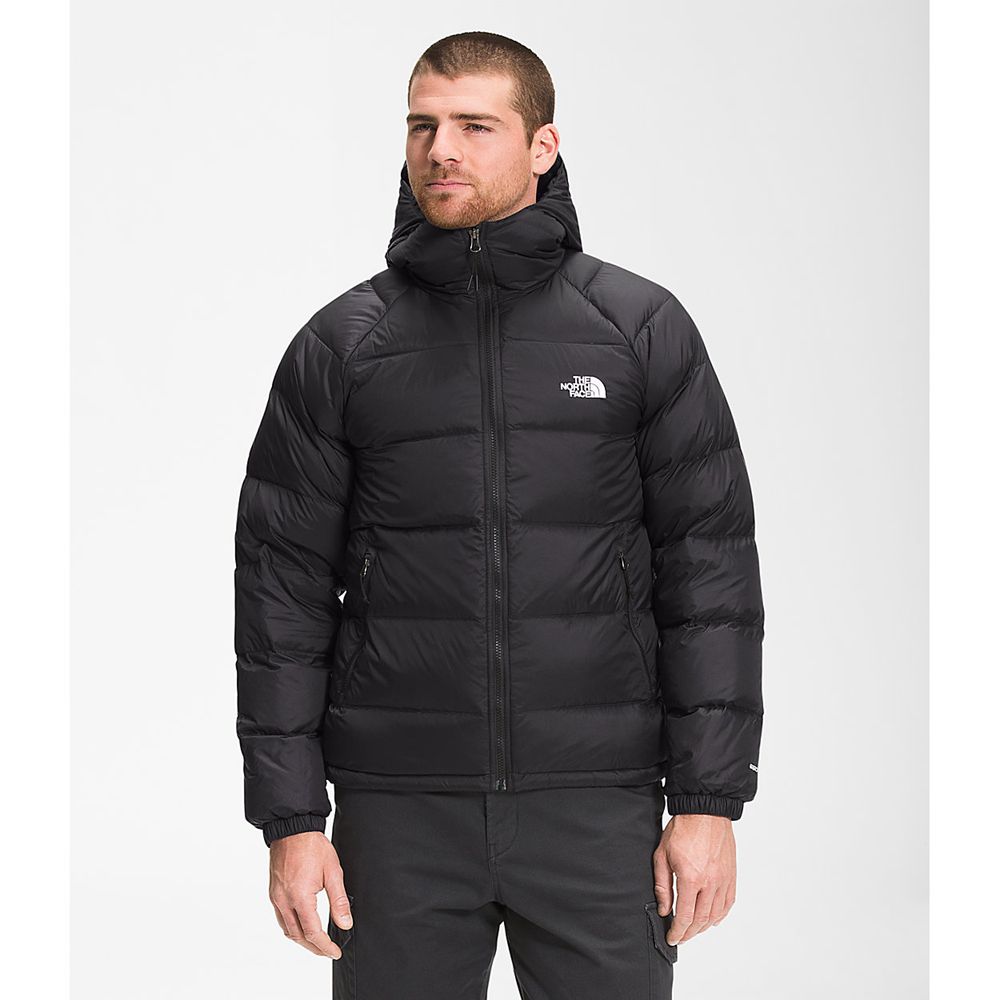 The North Face Winter Jacket Mens Australia - The North Face Hydrenalite Hoodie Black (FJK-918064)